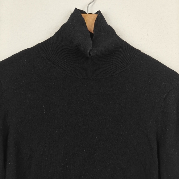 AYR Hi T Turtleneck Long Sleeve Sweater In Black Size Small Women's - Picture 5 of 10